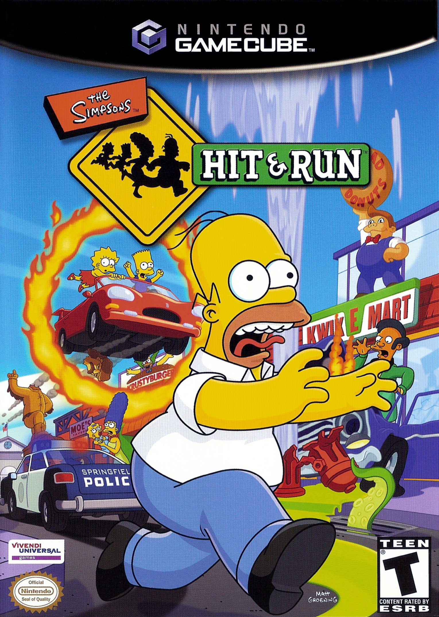 The Simpsons: Hit & Run cartridge